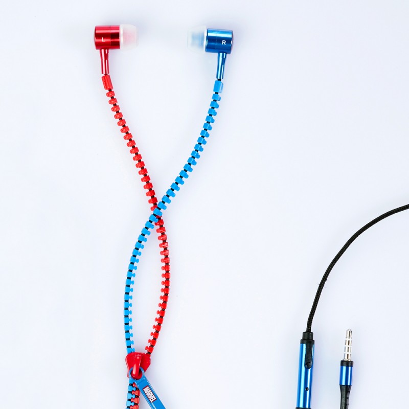 Infothink Marvel Civil War CAPTAIN AMERICA & IRON MAN Earphone